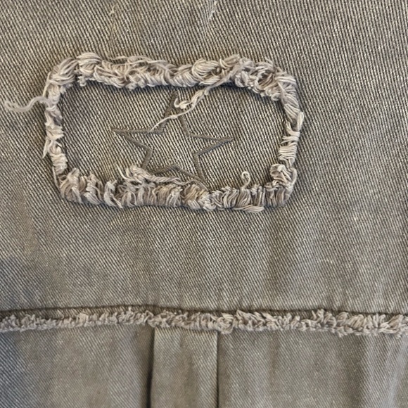 POL Denim Shacket - Purple/Gray - Size Medium - NWOT - Picture 3 of 4